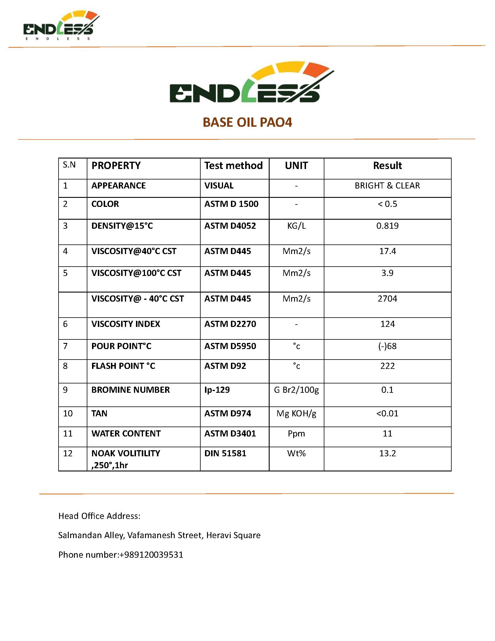روغن پایه 4cst